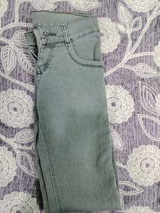 Gray Denim Jeans