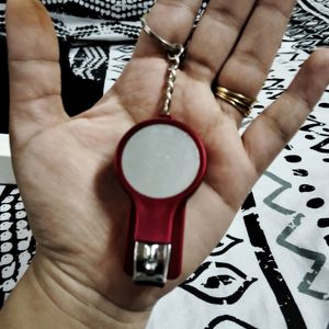 Nail Cutter With Pen And Mirror