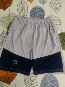 Two-Tone Casual Shorts