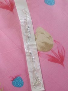 Unused Coated Silver Payal