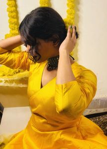 Yellow Anarkali Suit