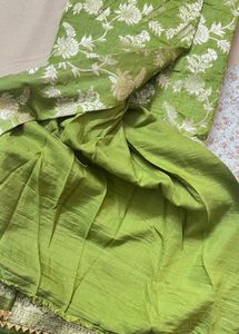 Olive Green Rani Sahiba Salwar Suit