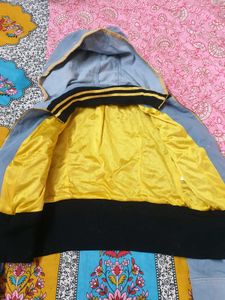 denim short jacket