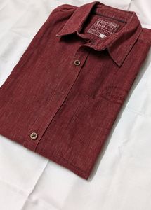 Maroon Color Shirt - Full Sleeve