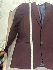 Burgundy Blazer