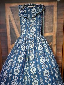 Patterned Fit & Flare Dress