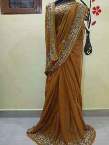 New Heavy Stone Work Saree