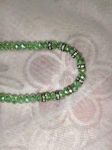 Green Crystal Necklace