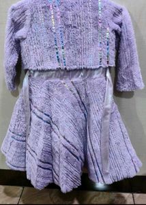 Cute Girls Dress with Jacket