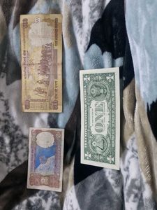 Collectible Currency: Rupee &amp; Dollar