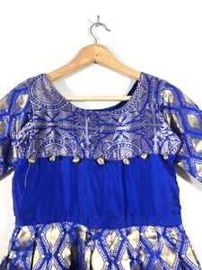 Navy Blue Ethnic Gown(Women’s)