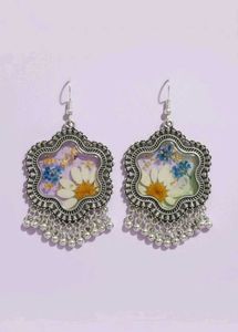 Floral Drop Earrings