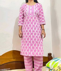 Cotton Kurti Set✨