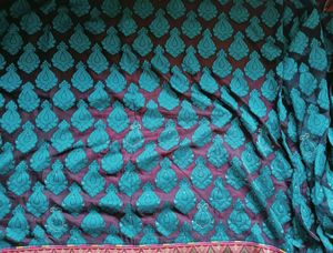 Heavy Worked ✨ Saree With Blouse (Multi Colour)