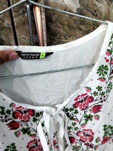 Floral Embroidered Top