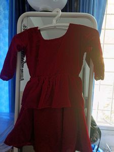 New Maroon Frok Just Stiched