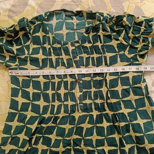 Set Of Patterned  Tunic Tops