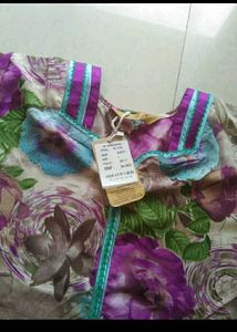 Brand New Mal Cotton Zipper Nighty
