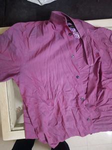 Purple Slim Fit Shirt
