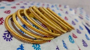 Silk Thread Bangles Set