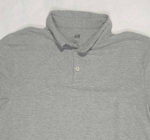 H&amp;M Grey Polo T-shirt