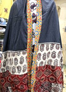 Black Patchwork  Shawl/Dupatta