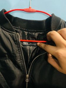 Zara Puffer Jacket - Black
