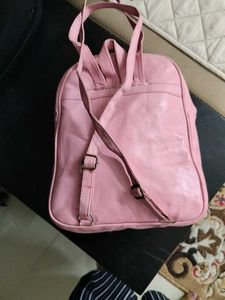 Pink Floral Backpack