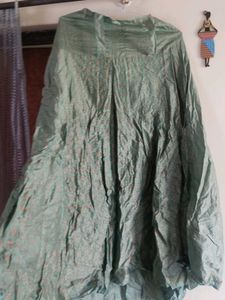 Floral Print Ethnic Skirt