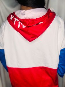 Stylish Color Block Hoodie