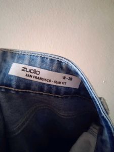 Distressed Denim Jeans