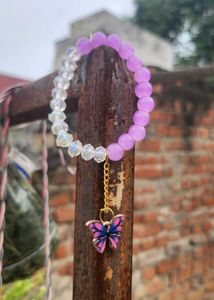 Butterfly Beaded Bracelet
