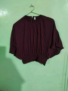 Wine Colour Top💜