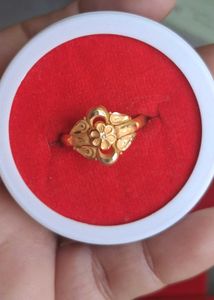 Gold Flower Ring 22crt