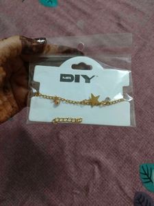 combo of cute doll keychain , bracel