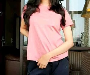 Pink T-shirt , Size -S