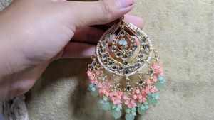 Pintrest Jhumkas Pastel Color 💗💚