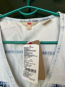 Washed Denim Vest