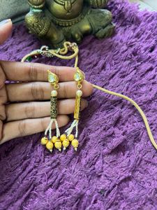 Ethnic Beaded Necklace &amp; Earring Set