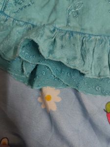Seagreen Ethereal Mermaidcore Asymmetrical Top