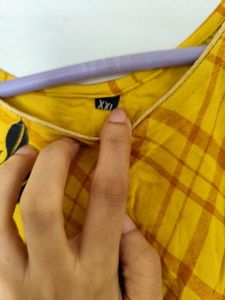 Yellow Floral Kurta