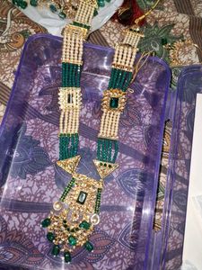 Emerald Bridal Jewelry Set