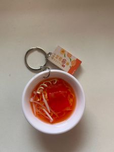 Noodle Bowl Keychain 🍜