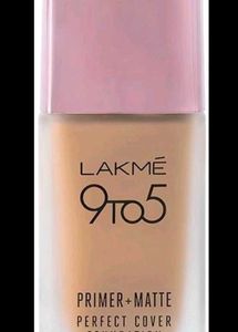 LAKME 9TO5 primer+Matte N220 NEUTRAL MED
