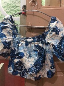 H&M Blue Top