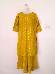 Lime Green Casual Kurta (Women's)