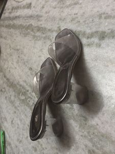 Clear Strap Heels