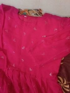 peumplm kurti with sharara good condition