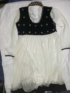 Anarkali With Embroidery Works