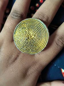 Statement Gold Ring Set